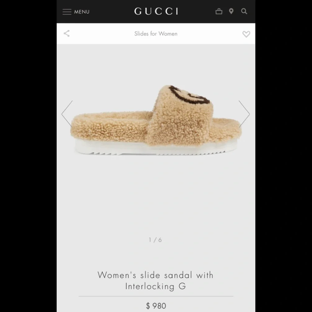 Gucci Slippers size 37 - Picture 5 of 5